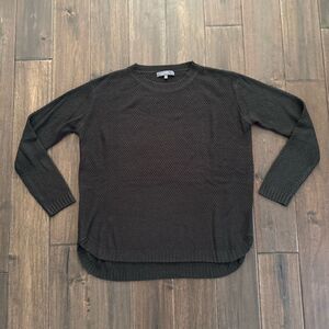 BE COOL Black Crewneck Knit Casual Winter Basics Sweater S